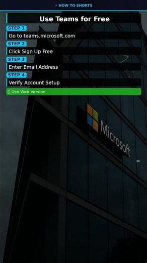 Microsoft Teams Free #Shorts