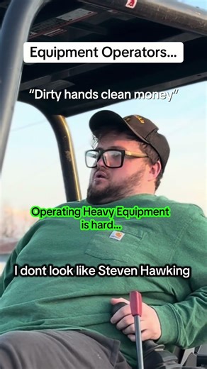 “Blue Collar” Equipment Operators ….. heavy machinery. #comedy #bluecollar #memes #silly #shorts
