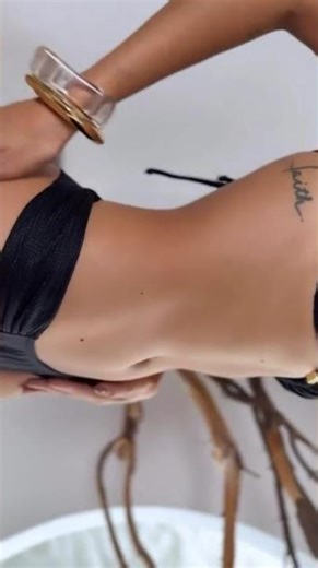 Perfect Brazilian Black Bikini - Timeless Vanessa Cavali Style