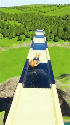 You Must Be INSANE To Try This Water Slide 😵🌊 | Planet Coaster 2