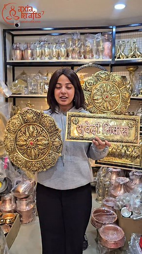 11K views · 402 reactions | BAJRA MANDALA FRAME 14" AND CUSTOMIZE NAME PLATE CALL/WHATSAPP: 9813179086/9811613574/9761695076 STORE LOCATION: TANGAL-19, LALITPUR IMADOLE-4, LALITPUR WEBSITE LINK:www.axiakrafts.com DELIVERY WORLDWIDE!!! #customizenameplate #axiakrafts #bajramandala #wallhanger #nepalidecor | Axia Krafts Nepal Brass Copper Bronze | Facebook