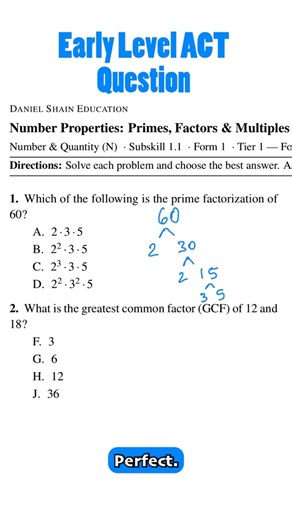 Easiest way to score points on the ACT Math section! 📐✨