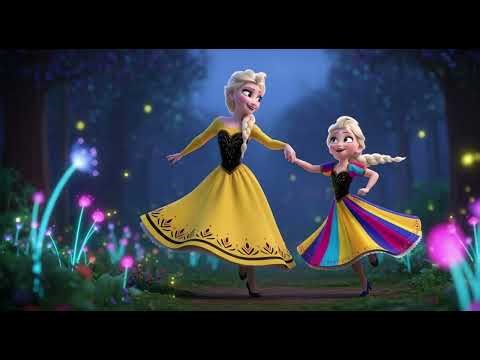 Magical Snow Queen Dance 👑❄️ | Elsa & Daughter