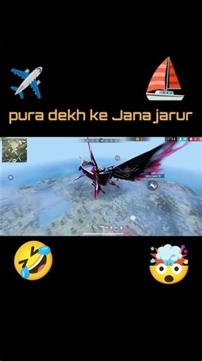 Flying Boat in FF MAX! 🚁⛵Unbelievable Glitch in Free Fire! 😱