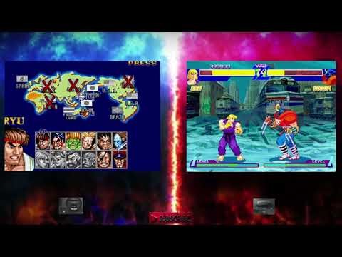 Street Fighter 2: Mega Drive vs Saturn Ultimate Showdown