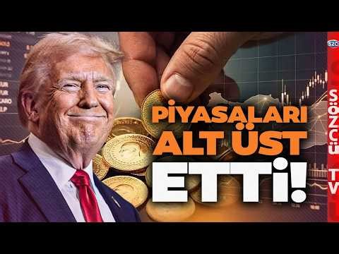 Trump Piyasaları Patlattı! İran Çelişkisi Herkesi Arafta Bıraktı! Petrol Düştü Altın Çıktı