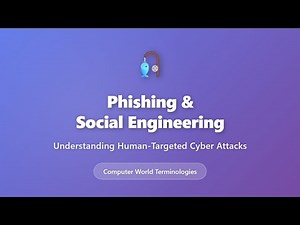 Phishing and Social Engineering Explained | Human-Targeted Cyber Attacks