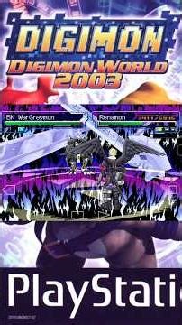 Digimon World 2003 Fight Black WarGreymon