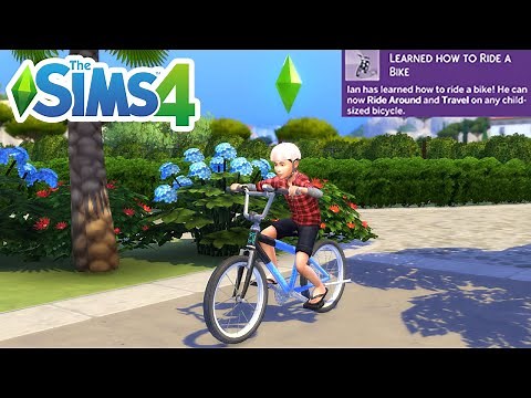 How To Ride Bikes (Growing Together, Bicycle Guide) - The Sims 4