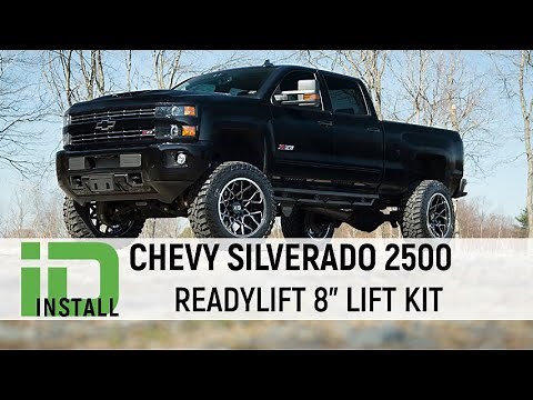 Chevy Silverado 2500 Readylift 8 Inch Lift Kit Installation