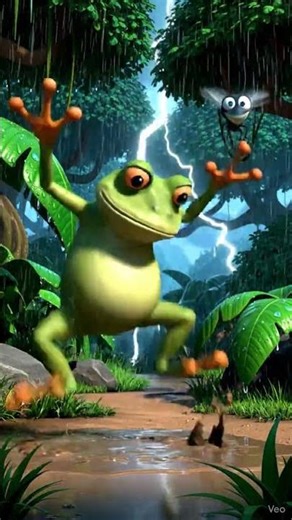 Rain Trouble | Angry Frog vs Fly Boss 🐸🪰 | Funny Animation Short