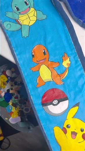 Custom Pokemon pants #fyp #explore #animedrawing