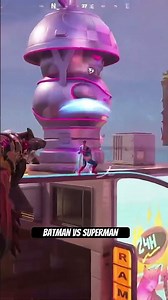 Batman vs Superman in Fortnite #fortnite #gaming #superhero