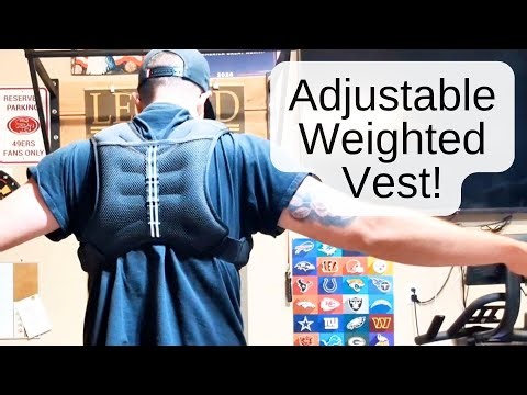 Weighted Vest with Reflective Strips! | HOMESURE | Check it OUT!!