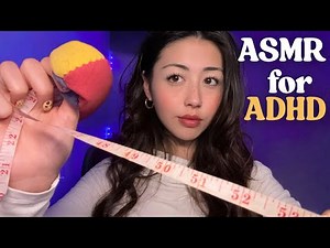 ⚡ FAST & AGGRESSIVE ADHD ASMR • Rapid Triggers & Focus Games for Instant Tingles