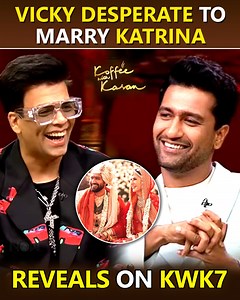 Koffee With Karan season 7's next episode features Vicky Kaushal and Sidharth Malhotra. On the show, actor Vicky Kaushal will reveal how he was desperate to marry Katrina Kaif. | Bollywood Now