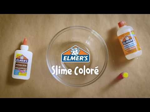 Recette pour Slime Coloré Elmer’s