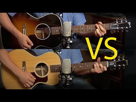 Gibson L-00 Standard vs L-00 Studio : Mahogany vs Walnut Comparison