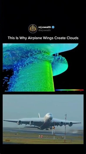 Why Do Airplane Wings Create Clouds? ✈️💨