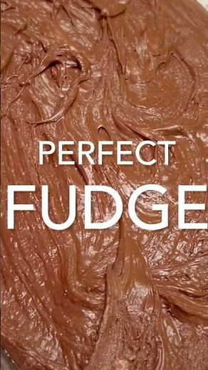 Perfect Fudge