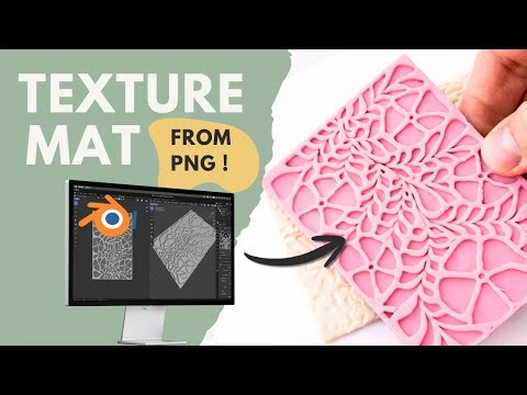 Create a Texture Mat from a PNG in Blender 3D | Polymer Clay Tools