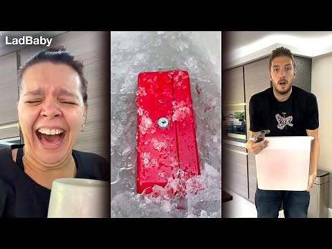 When Mum freezes Dads lucky football shirt 🤣🥶