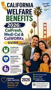 California Welfare Benefits 2026: CalFresh & Medi-Cal
