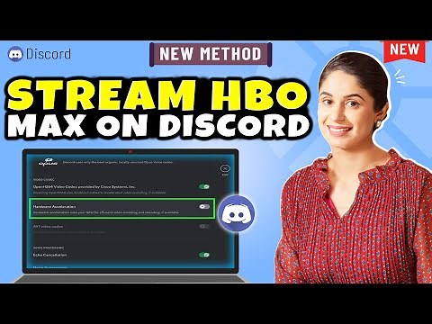 How to stream hbo max on Discord