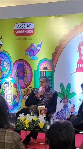 Shashi Tharoor talks about his new book, The Life, Lessons, & Legacy of Sree Narayana Guru: The Sage Who Reimagined Hinduism at the Kolkata launch. He shared snippets from the life of the guru and the relevance of the book with Alka Pande at Apeejay Litfest held at The Park on Sunday | The Telegraph-t2