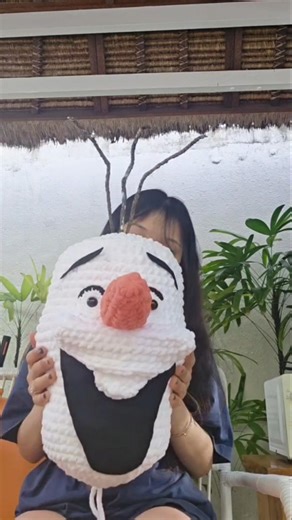 olaf ☃️#crochet #amigurumi #diy #disney @Disney