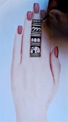 finger mehndi designs #mehandi #mehndidesign #ytshorts #shorts