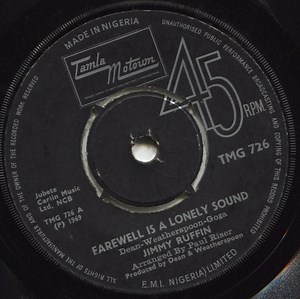 Jimmy Ruffin - Farewell Is A Lonely Sound