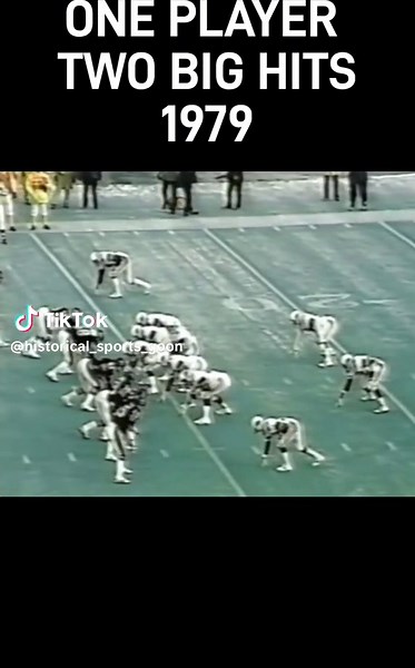 Flashback to 1979, when we watch Chicago Bears legend Doug Plank make two big hits on one play vs The St. Louis Cardinals (NFL) Don't forget to follow Historical Sports Goon for more retro sports-related content #NFL #nflfootball #superbowl #fyp