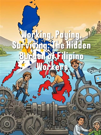 Working, Paying, Surviving: The Hidden Burden of Filipino Workers The Philippines doesn’t run on billionaires or foreign investors alone—it runs on workers who clock in, follow the rules, and pay taxes on time. Based on government and policy studies, the broad Filipino middle class—lower-middle, middle, and upper-middle households—contributes over half of total tax revenues through income tax and VAT. Salaries are taxed automatically, and almost everything people buy is taxed again through consu