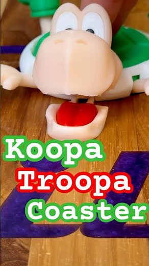 3D Printed Koopa Troopa Coaster