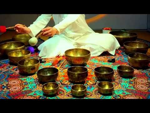Relaxing Meditation Music with Om Mani Padme Hum Chant#singingbowl#meditationmusic#soundbathssleep