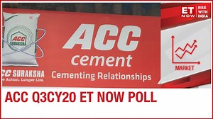 ACC Q3CY20 ET NOW POLL: First major cement company set to declare results