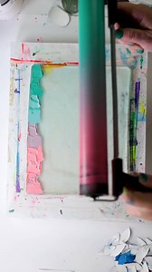 10K views · 69 reactions | Gel printing vibes. #monoprint #gelprint #art | Josie Lewis Art | Facebook