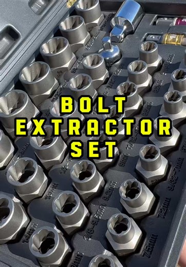 Ultimate Screw and Bolt Extractor Set for Mechanics