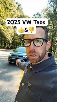 2025 VW Taos in 60 Seconds: Honest Pros & Cons Review! #VWTaos #CarReview #SUV #DadLife #Volkswagen