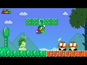 What if Mario Can Turn Anything He Wants into SLIME in Super Mario Bros.?