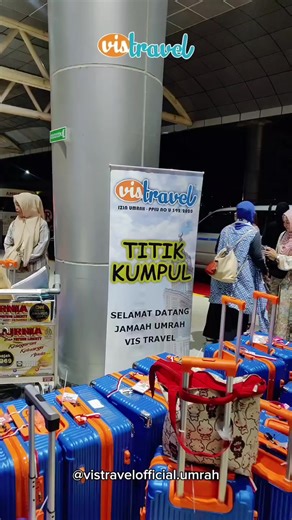 [Dokumentasi Keberangkatan Jamaah Umrah Vis Travel Kloter 20 Januari 2026] Masya Allah Tabarakallah Pantengin terus sosial media kita!! -————————————— Info biaya umrah atau jadwal keberangkatan dari Jakarta & Palembang Silahkan klik link di bio atau hubungi langsung admin kami : Kontak Admin Resmi Vis Travel ☎️ 0813-6942-7906 (Admin 1 - Ardiah Septiani) ☎️ 0853-8481-5017 (Admin 2 - Piona) ☎️ 0882-8645-1436 (Admin 3 - Mia Mardayanti) Sosial Media Resmi Vis Travel : TikTok : @vistravelofficial.umr