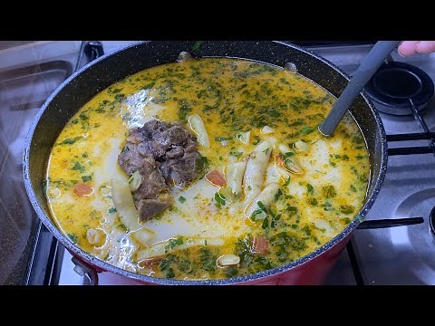 Ciorba de păstăi cu afumătură și smântână ( REȚETA ARDELENEASCA )