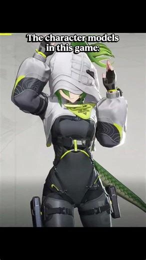 They actually have the best character models in unity engine| Arknights Endfield