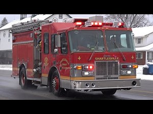 Shartlesville Community Fire Company Engine 41-1 & Union Fire Company Tanker 37 Responding 1/6/25
