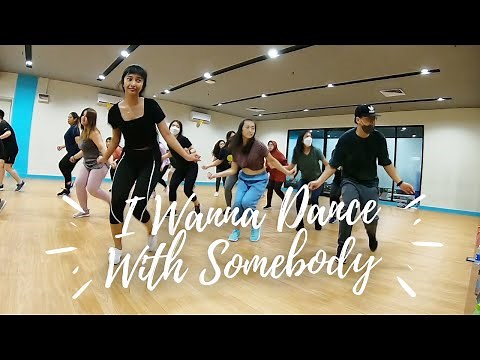 Whitney Houston - I Wanna Dance With Somebody / Easy Dance Choreography