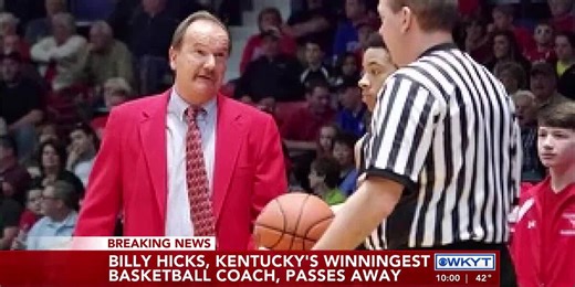 WATCH | Winningest Kentucky basketball coach Billy Hicks dies