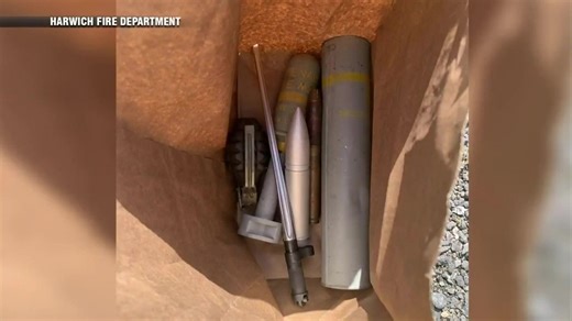 Explosives destroyed after being found in Harwich home