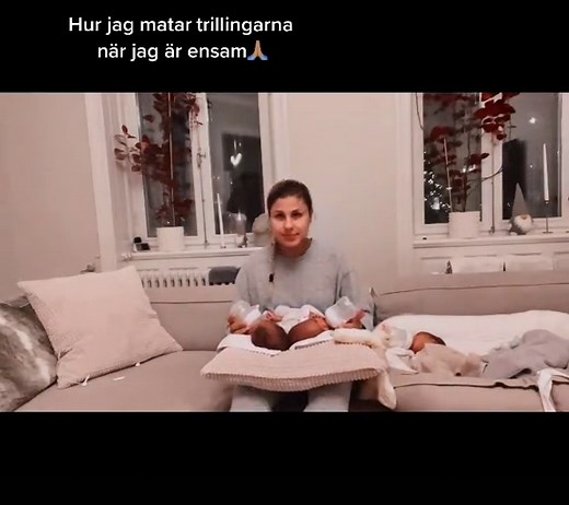 How I feed my triplets when I am alone 👶🏽👶🏽👶🏽 #momchallenge#newmommylife#babies#newbornbaby#familylife#feedingtime