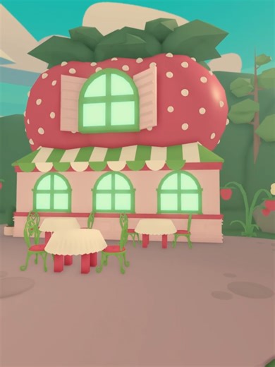 * Trading Strawberry Shortcake Adopt me house * #adoptme #adoptmeroblox #adoptmehouseideas #adoptmefyp #roblox #adm #cute #strawberryshortcake